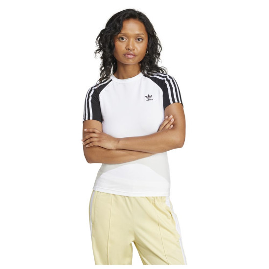 Adidas Γυναικεία κοντομάνικη μπλούζα 3-S Slim Tee